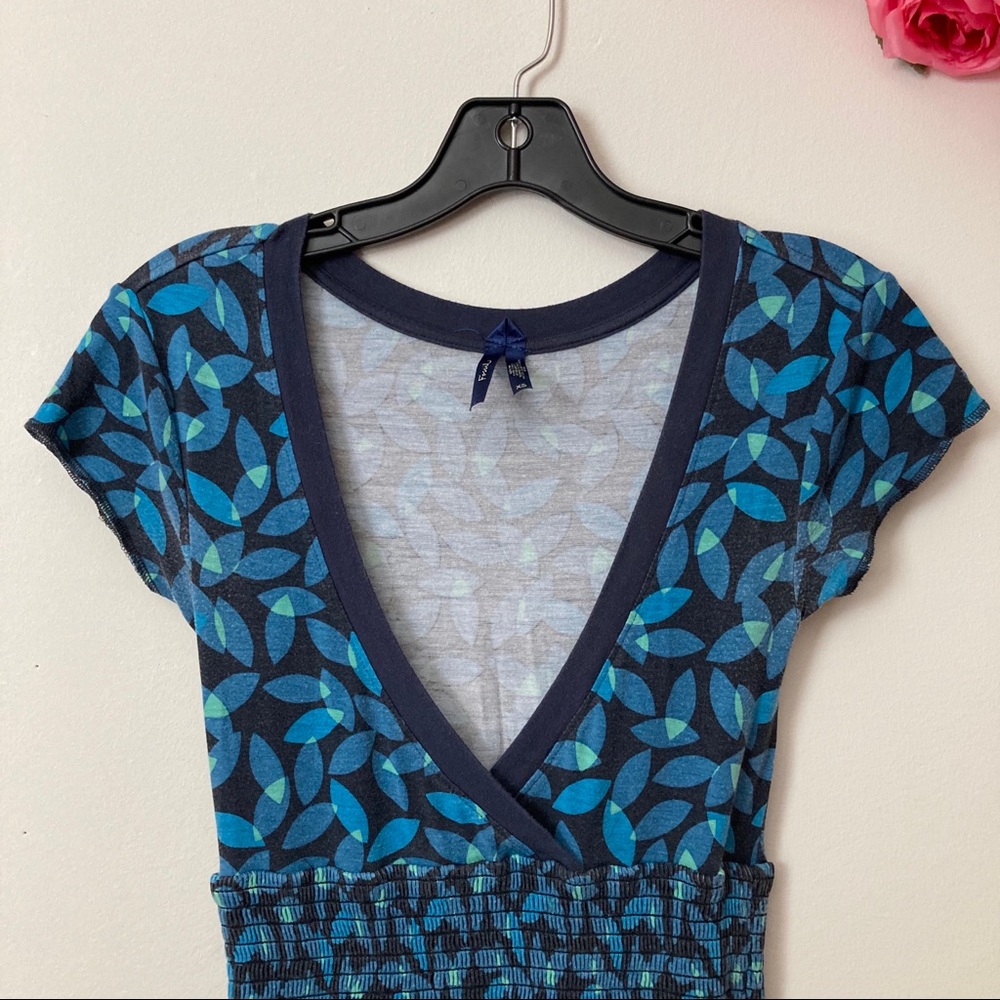 Fossil leafy dress